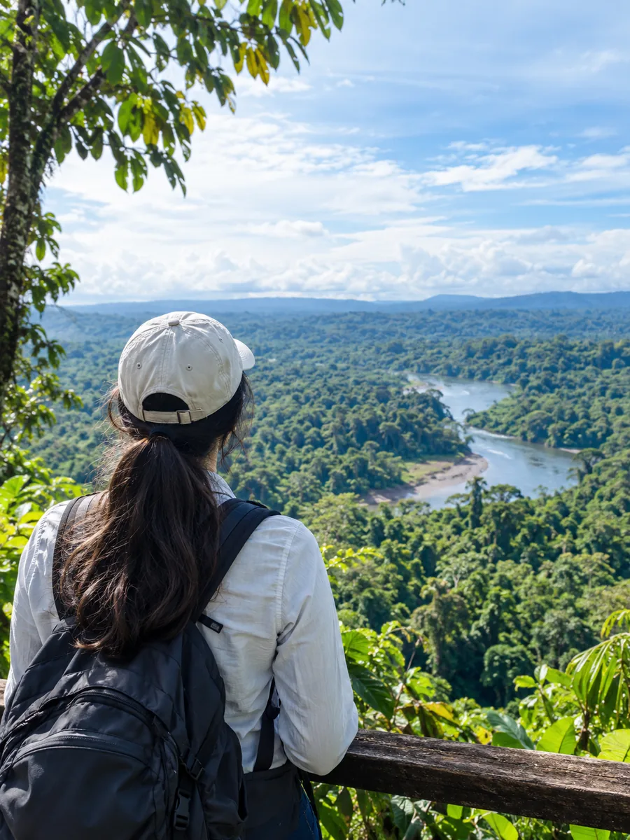 View at Manu National Park